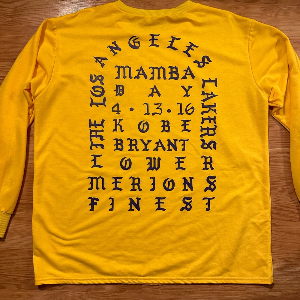 Kanye West, I Feel Like Kobe, Long Sleeve T Shirt